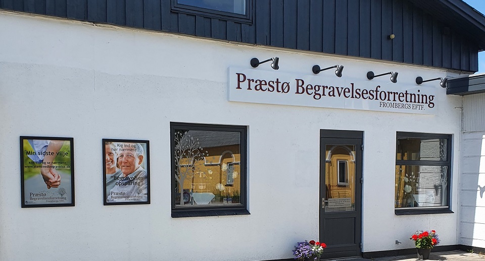 Præstø Begravelsesforretning Frombergs Eftf.
